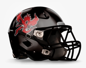 Pearl Cohn Fire Birds Helmet - Vista Ridge Football Logo