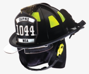 Yellow Cairns Fire Helmet