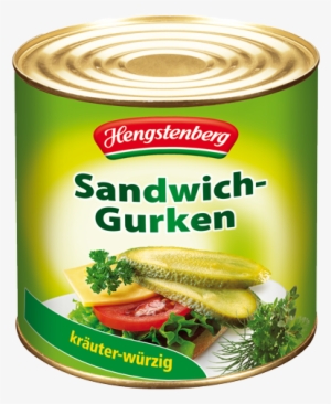 Hengstenberg Pickles Sandwich Slices - Hansa Import Haus,inc. Hengstenbergsandwgurken12.5