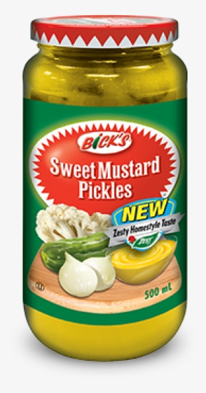 Bick's® Sweet Mustard Pickles - Bick's Bick S Sweet Mustard Pickles