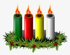 Free Advent Wreath Clip Art - Advent Candle