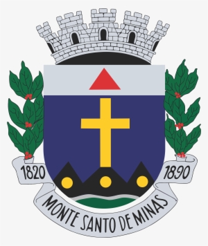 Brasão Certo - Bandeira Monte Santo De Minas