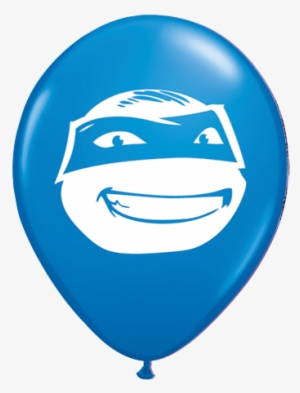 5" Ninja Turtles Face Latex Balloons X - Teenage Mutant Ninja Turtles Faces