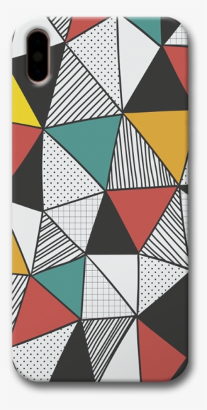 Triangle Abstract Pattern Apple Iphone X Case
