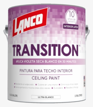 Lanco® Transition™ Ceiling Paint Is An Acrylic Flat