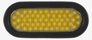6 Inch Oval Led Warning Light - Rear-view Mirror