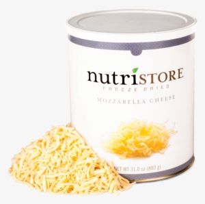 Cheese, Mozzarella - Freeze Dried - Nutristore Freeze Dried Peas Not Applicable
