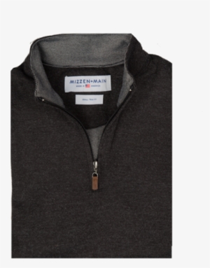 "north" Charcoal Heathered Pullover - Mizzen And Main North Pull Over (xl)