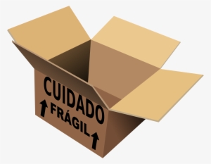Caixa Png - Fragile Box Clipart