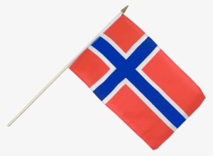 Hand Waving Flag 12x18" - Norway Hand Waving Flag - 12x18"