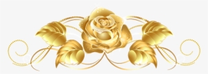 Flower Flor Rosa Rose Gold - Gold Flower Background Png