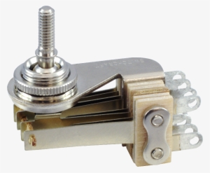switch-switchcraft, pickup selector toggle, dpdt, nickel - 3 pickup toggle switch right angle