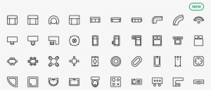 Icon Architecture Elements - Architecture Icons