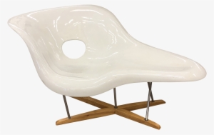Original Charles Eames La Chaise From Decaso Vintage - Antique Furniture