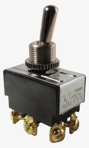 Toggle, Dpdt, On-on, Screw Terminals Image - 3 Position Switch