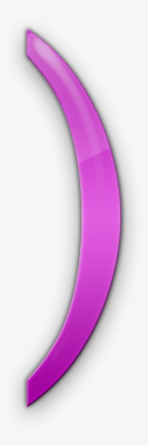 Parentheses Png 073316 Pink Jelly Icon Alphanumeric - Parenthesis
