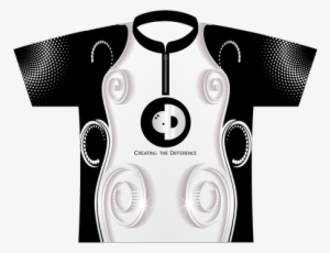 Creating The Difference Black/white Swirl Dye Sublimated - Logo