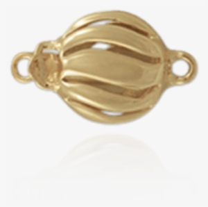 Bead Pearl Clasp With Swirl Design - Body Jewelry
