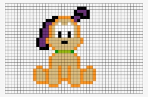 Brik Pixel Art On Twitter - Easy Pixel Art Dog