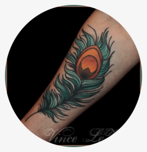 Plume Asphalt Vince - Temporary Tattoo