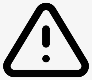 Banner Clip Art - Warning Triangle Icon