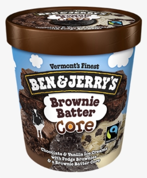 Brownie Batter Core Pint - Ben And Jerry's Brownie Batter Core