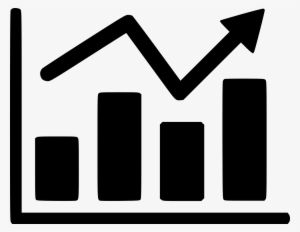 Report Arrow Chart Business Graph Stock Data Comments - Icon