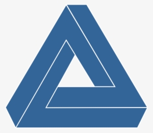 Blue Triangle 2 Svg Clip Arts 600 X 523 Px