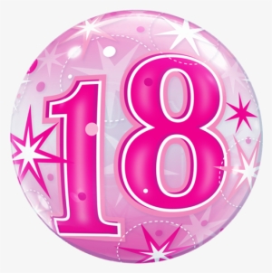 18th Birthday Png - Happy 18th Birthday With Balloons