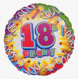 Pic Of 18th Birthday - Explosion 60th Birthday Foil Balloon 46cm Uninflated