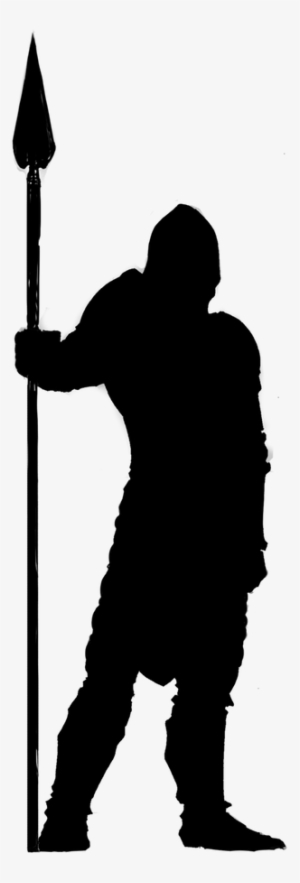 Medieval Infantry - Medieval Army Silhouette