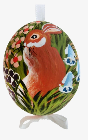 Easter-egg Animals On Brown - Cardinal