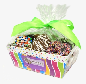 Pretzel Party Gourmet Chocolate Covered Treats Gift - Treats Gift Baskets