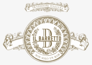 Il Barretto - Romantic Scroll Standard Rsvp, Black