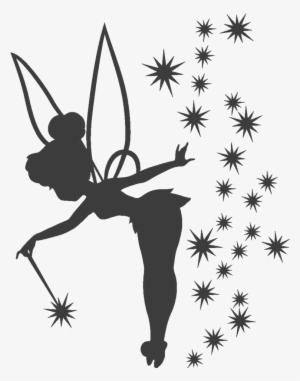 Halloween Incredible Freebell Pumpkin Stencil Picture - Tinkerbell Silhouette