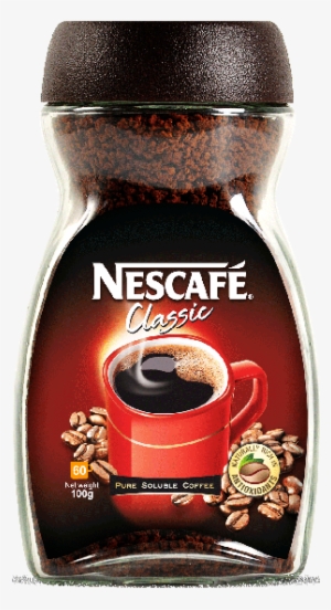 Coffee Nescafe Jar Png - Nescafè Classic