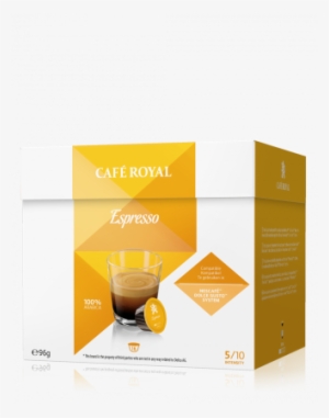 Compatible Capsules For Nescafé®* Dolce Gusto®* - Cafe Royal Espresso Dolce Gusto Compatible Coffee Pods