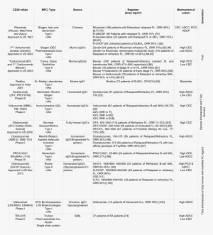 List Of Anti-cd20 Monoclonal Antibodies - Monoclonal Antibody