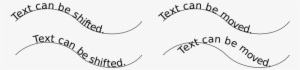 El Interletraje Del Texto Se Modificado Para Ajustarlo - Inkscape Text To Path