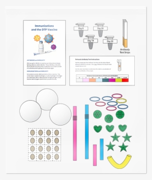 Pathogens, Antibodies, And Vaccines - Graphic Design