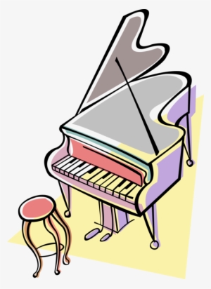 Vector Illustration Of Grand Piano Keyboard Musical - Baby Smart Series Beethoven Volume Two