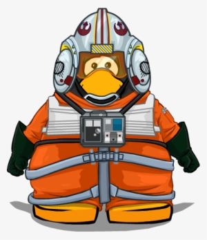 Rebel Pilot Cp - Club Penguin Star Wars Png