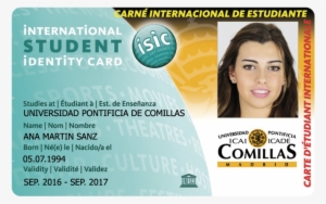 Concretamente, El Carné Isic Para Los Estudiantes De - Isic Card