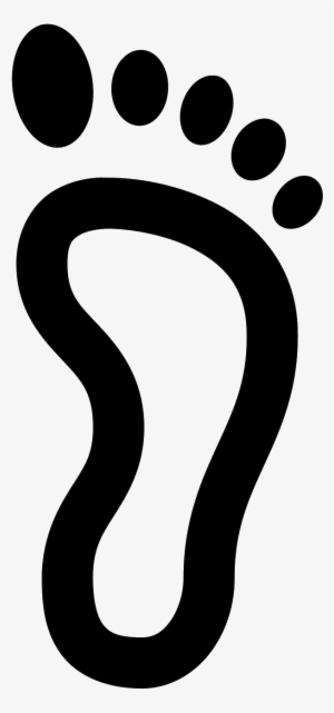 Huella Derecha Icon - Clip Art