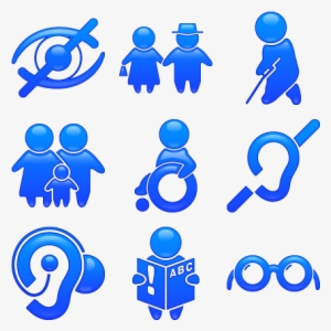Search - Person With Disability Icon Png