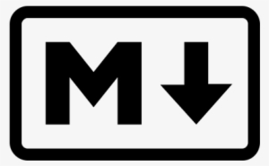 Markdown Logo - Markdown Icon