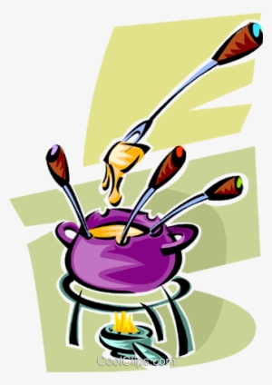 fondue pot - fondue clip art