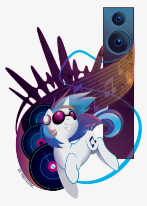 Spacekitty, Dj Pon-3, Music Notes, Record, Safe, Solo, - My Little Pony: Friendship Is Magic