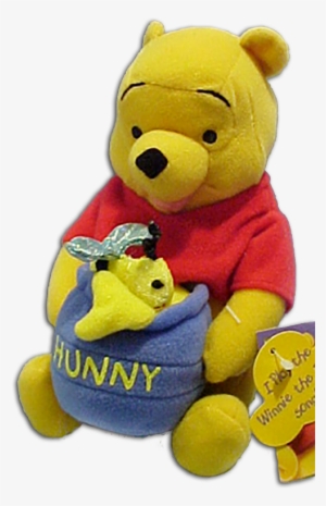 Winnie the Pooh with Honey Pot vinyl miniature toy animal figure Bullyland 