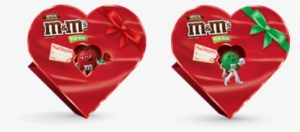 M&m's® Gift Boxes - Mars Valentine Heart Fun Size Milk Chocolate Candy